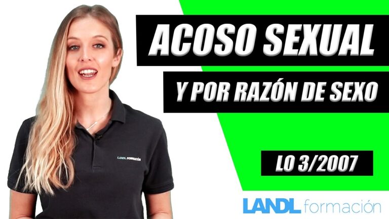 acoso por razon de sexo