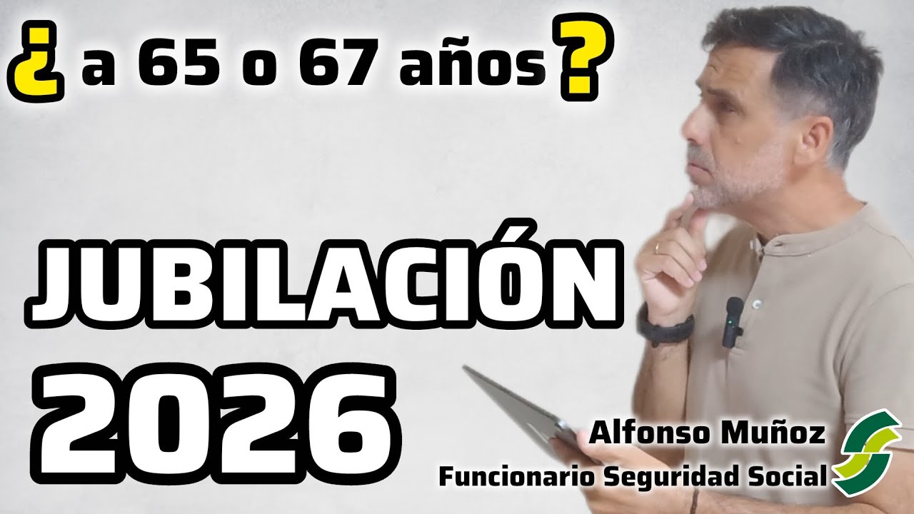 año de jubilacion en españa