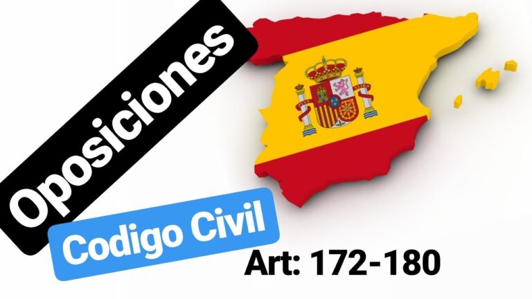 artículo 172 del código civil