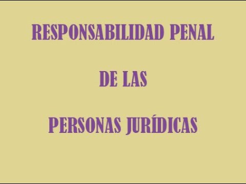 artículo 31 bis del código penal