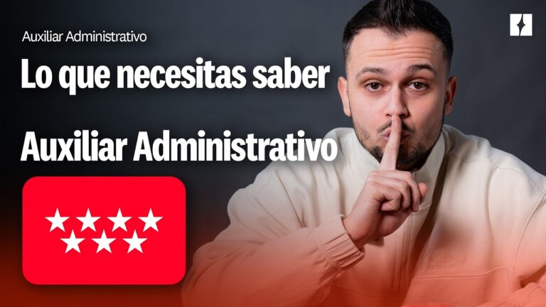 auxiliares administrativos comunidad de madrid estabilización