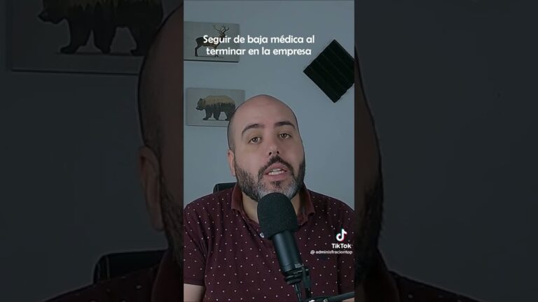 baja médica sin derecho a prestación