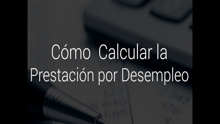 calcular cuanto cobro de paro