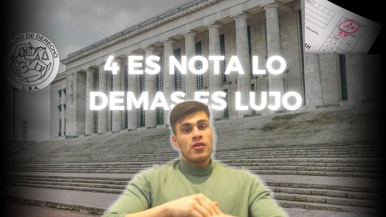 carrera de derecho nota de corte