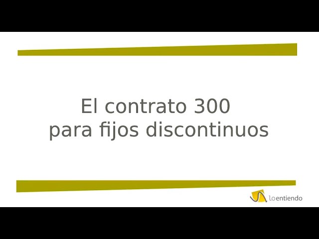 codigo 300 contrato de trabajo