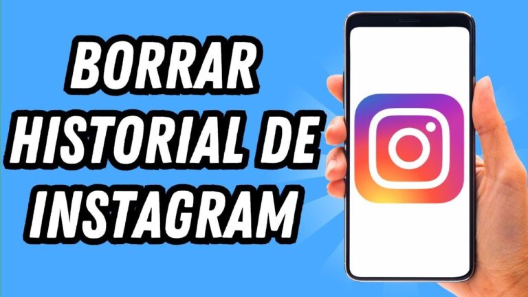 como borrar historial de instagram
