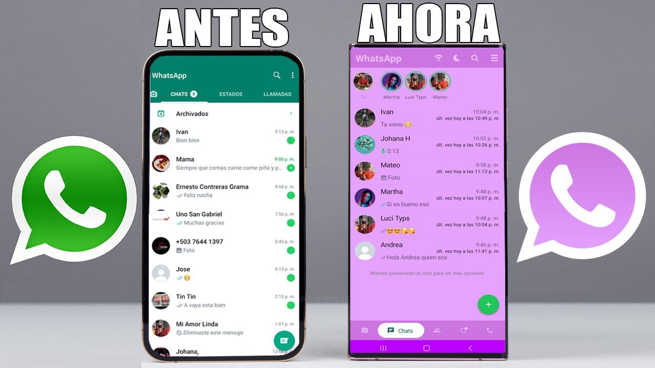 como cambiar el color de whatsapp