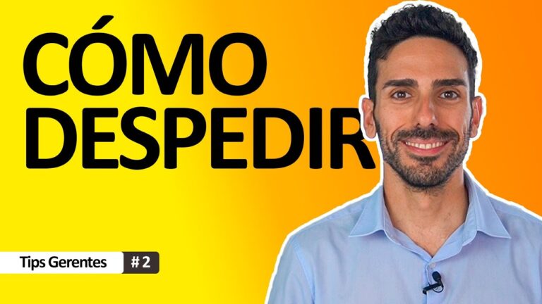 como despedir a un trabajador