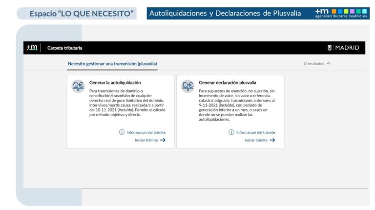 como pagar la plusvalia en madrid