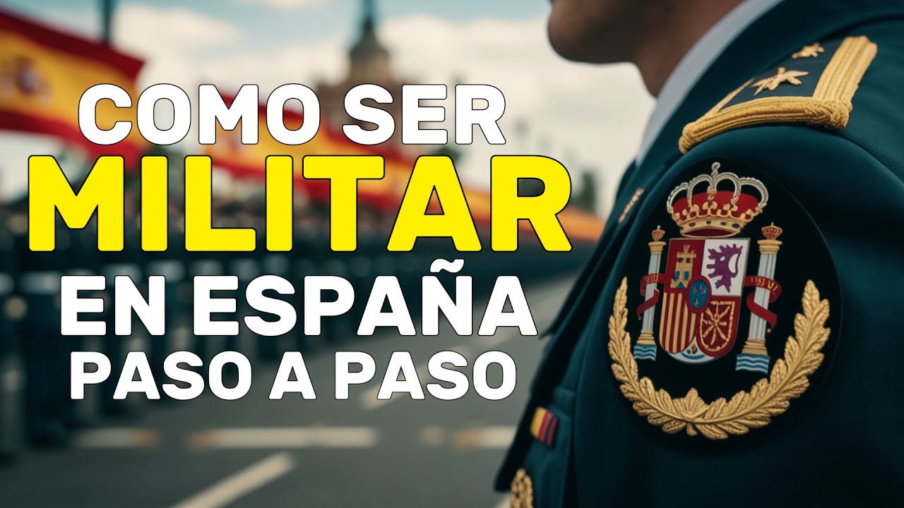 como ser militar en españa