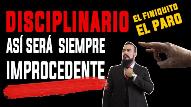 con despido disciplinario tienes derecho a paro