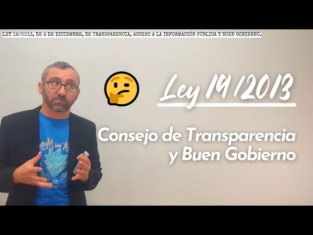 consejo de transparencia y buen gobierno