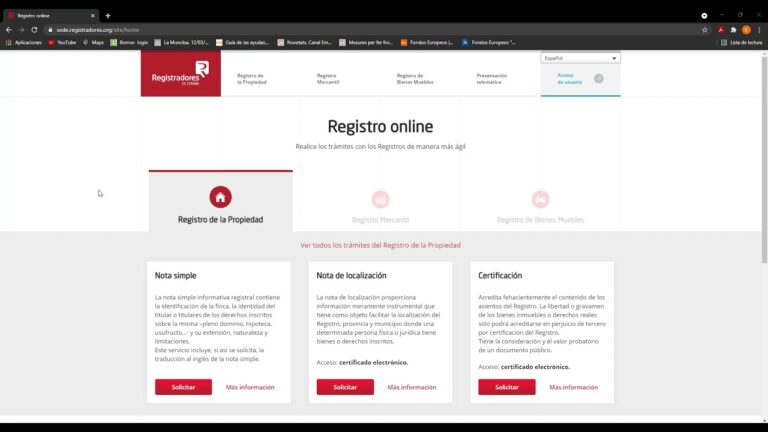 consultar cuentas anuales registro mercantil