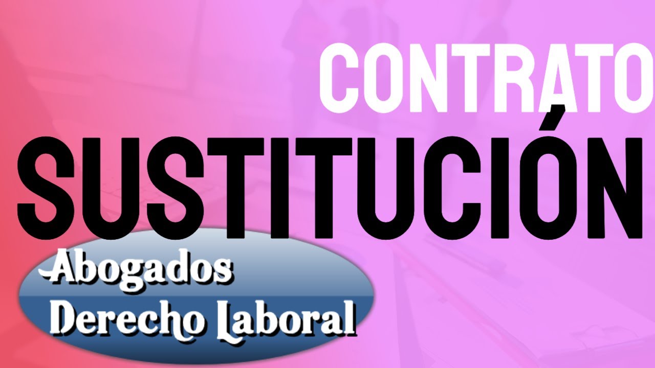 contrato de interinidad que es