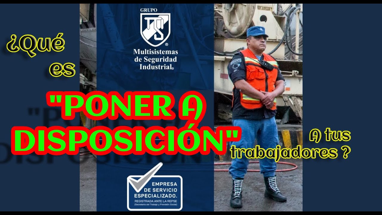 contrato de puesta a disposicion