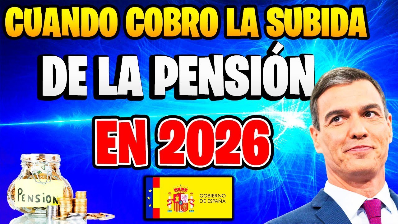 cuando pagan la subida de las pensiones