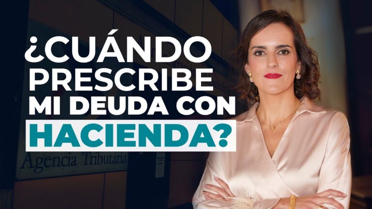 cuando prescriben las deudas con hacienda