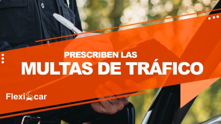 cuando prescriben las multas de trafico