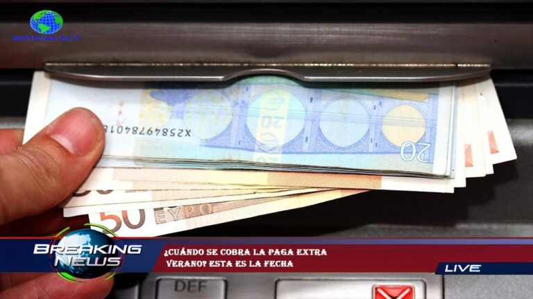 cuando se cobra la extra de verano