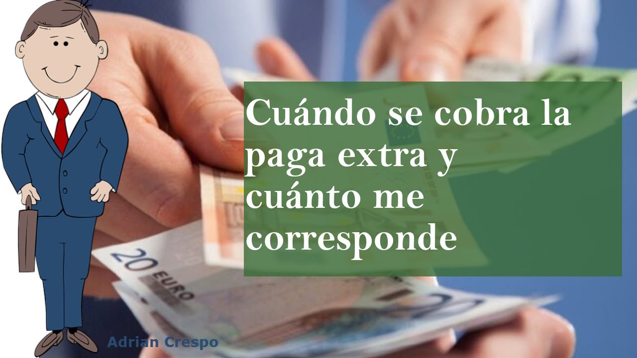 cuando se cobra la paga extra de verano