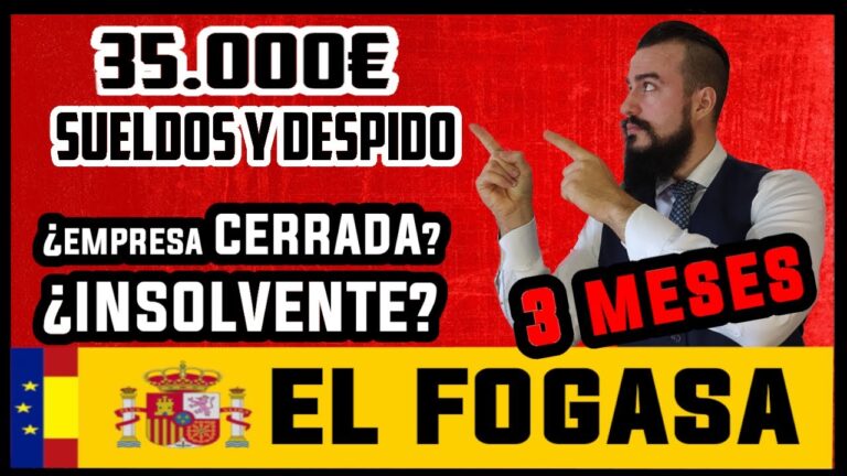 cuanto paga fogasa por despido improcedente