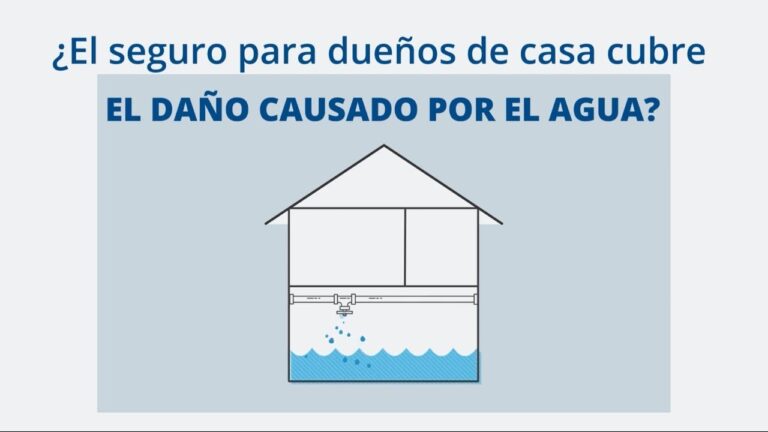 cubre el seguro goteras por lluvia