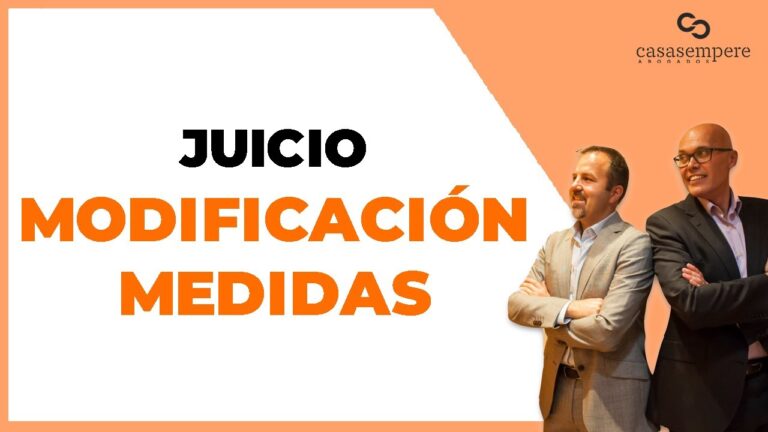 demanda de modificacion de medidas
