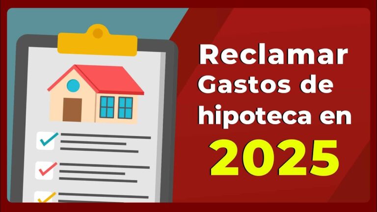 desde que año se puede reclamar los gastos de hipoteca