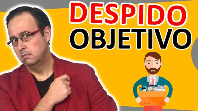despido objetivo estatuto de los trabajadores