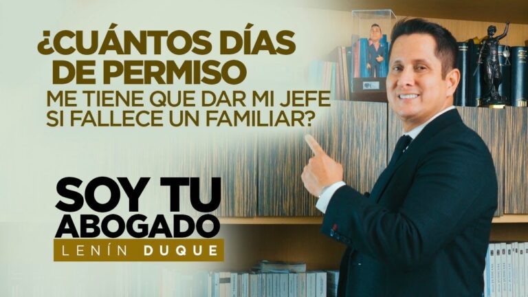 días de permiso por fallecimiento