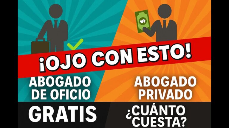 diferencia entre abogado de oficio y justicia gratuita