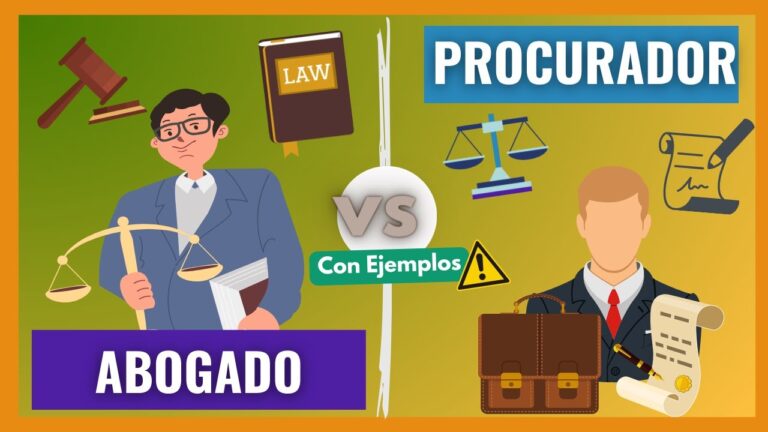 diferencia entre abogado y procurador