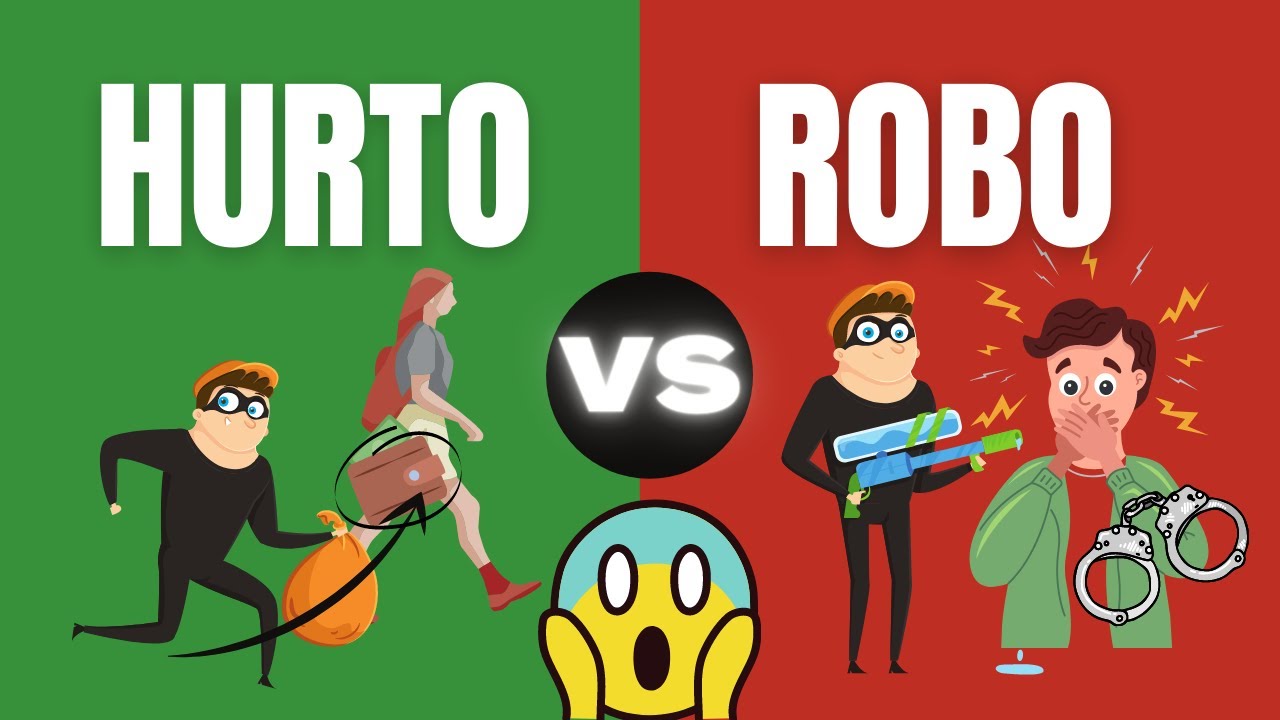 diferencia entre hurto y robo en españa