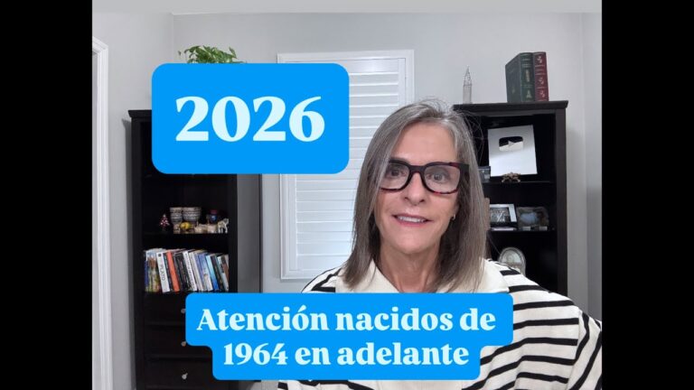 edad de jubilación para los nacidos en 1964