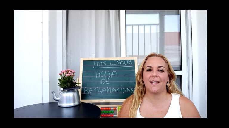 ejemplo de hoja de reclamaciones rellena