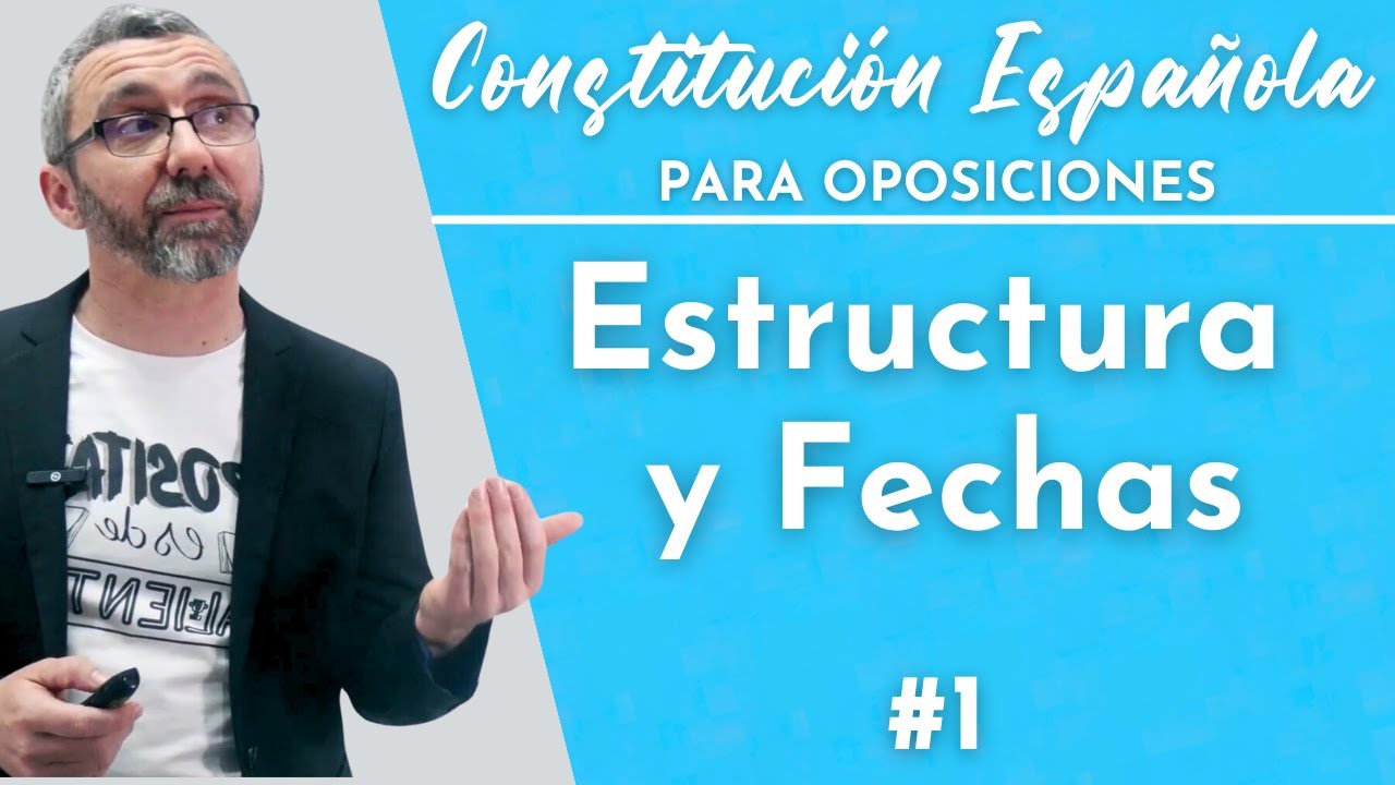 estructura y contenido de la constitucion española