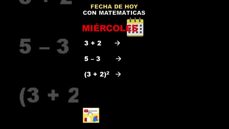 fecha de hoy en numeros