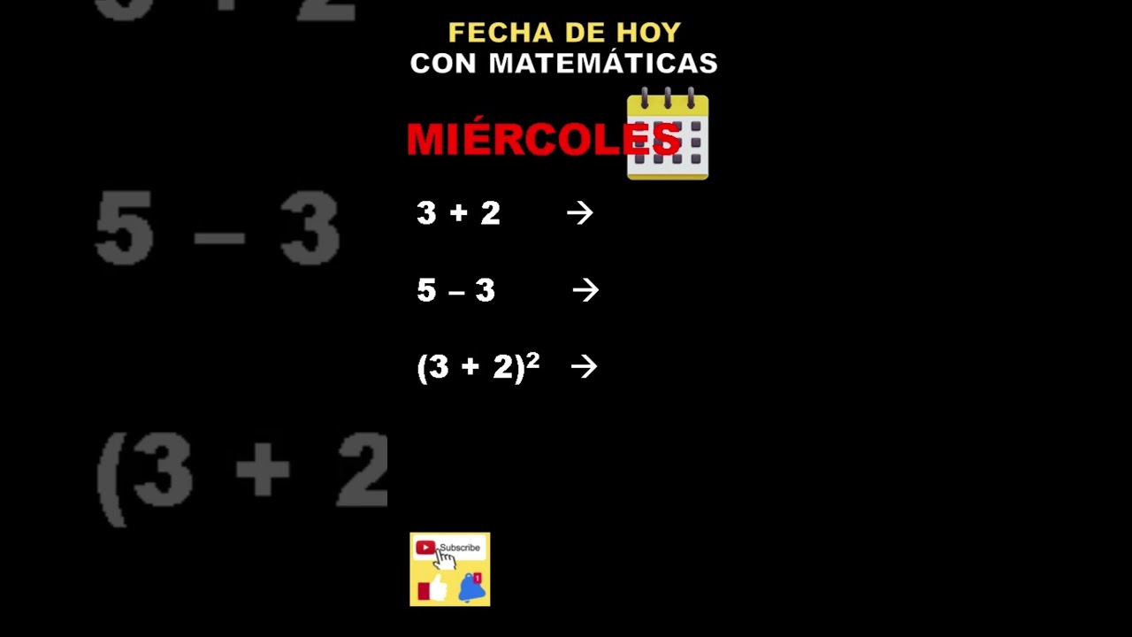 fecha de hoy en numeros