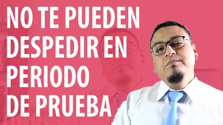finiquito por no superar periodo de prueba