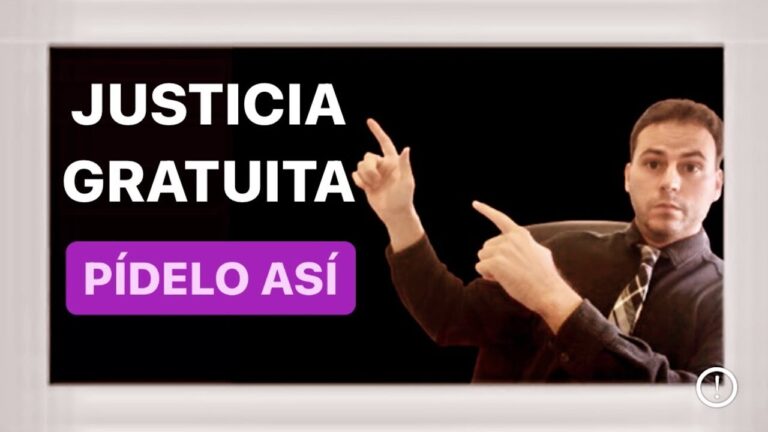 justicia gratuita con abogado particular