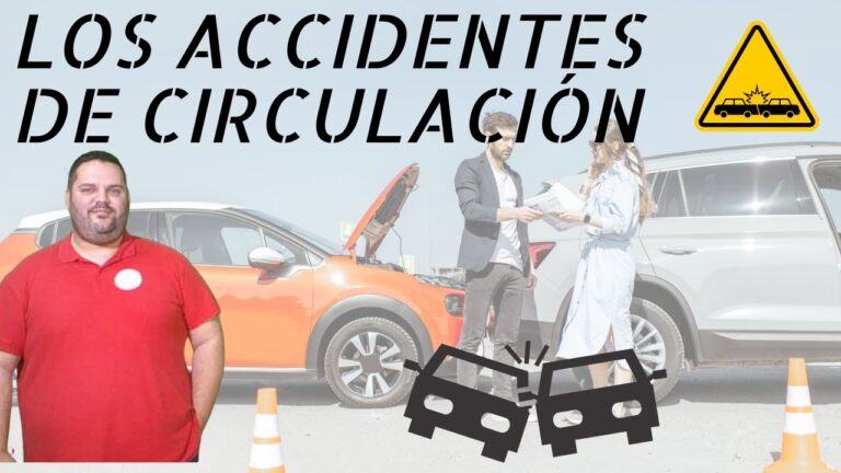 la mayoría de los accidentes de circulación...
