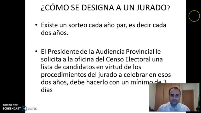 ley del tribunal del jurado