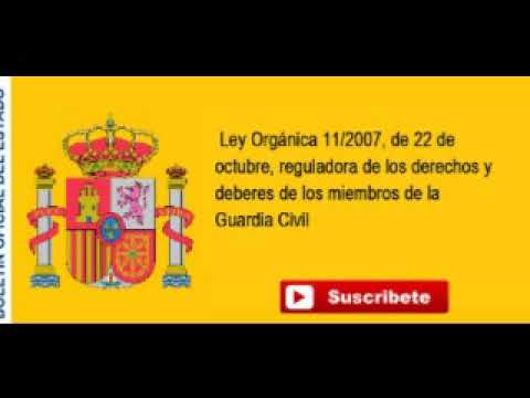 ley derechos y deberes guardia civil