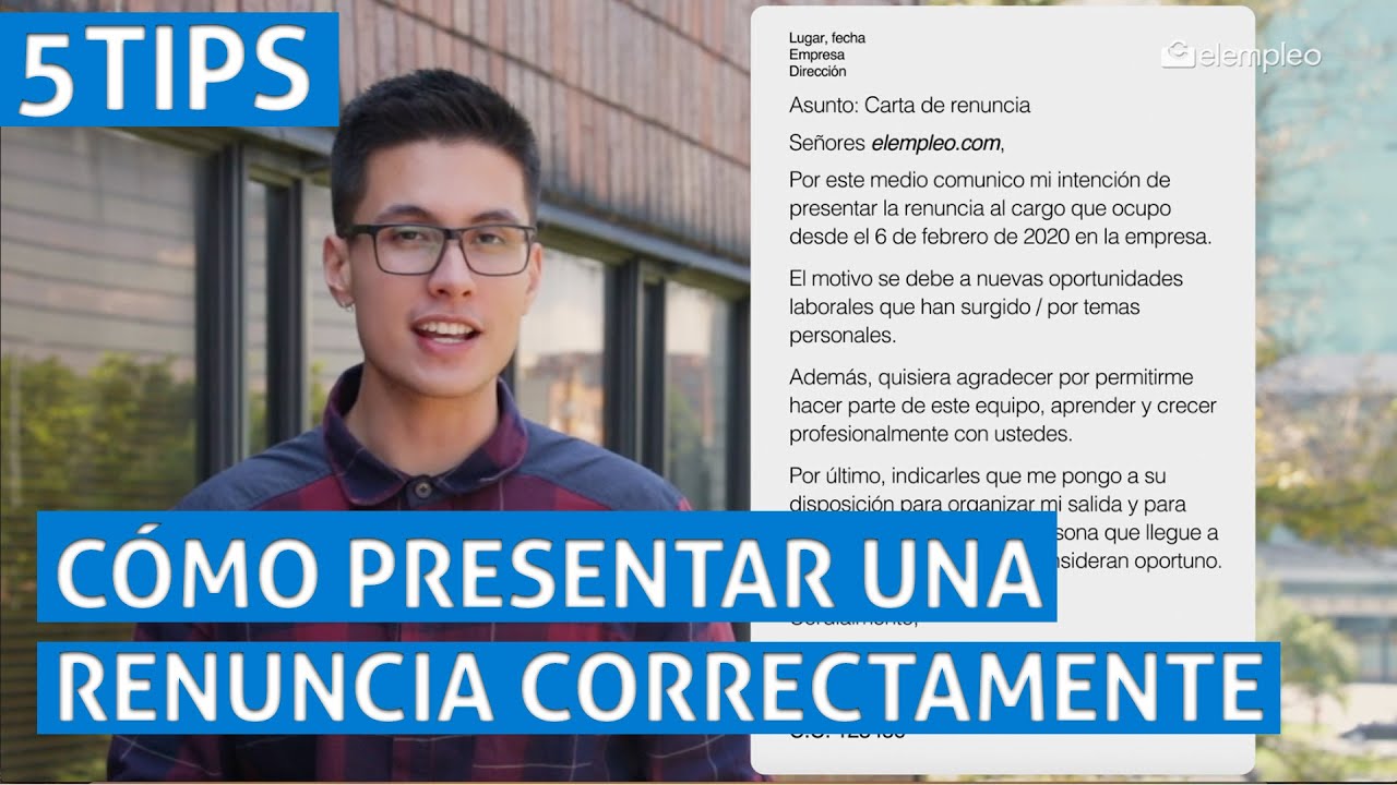 modelo de carta de renuncia voluntaria simple españa