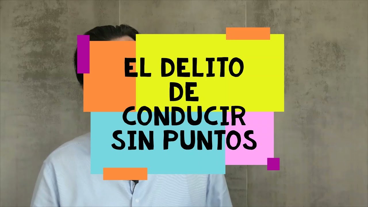 multa por ir sin carnet