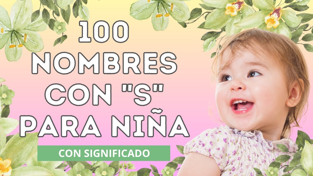 nombres de mujer con s