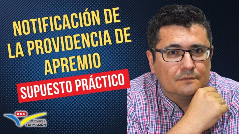 notificacion de providencia de apremio