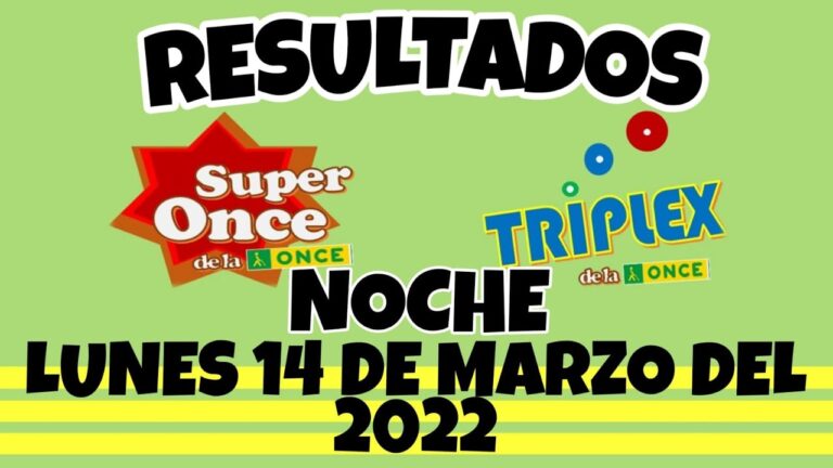 número de la once del 14 de marzo
