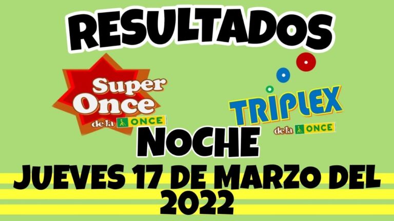 número de la once del 17 de marzo