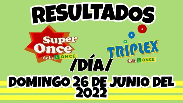 número de la once del 26 de julio
